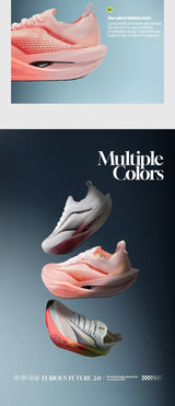 361 Degrees Furious Future 2.0 Running Shoes Marathon Plate Racing Carbon Lightweight Durable Cushion Stable Sneakers 672512201