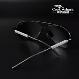 Cook polarizer color-changing sunglasses male driver fishing sunglasses day and night driving special glasses tide