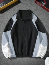 Men's Color-Block Jacket – Lightweight Travel Essential