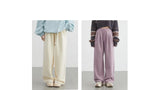 Women's High-Waisted Drawstring Wide-Leg Pants
