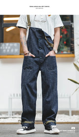 MADEN Vintage Denim Deck Strap Straight Leg Jeans – Men