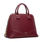 CHCH Women's Shoulder Bag New High Quality Business Bag Large Capacity Handbag Wine Red