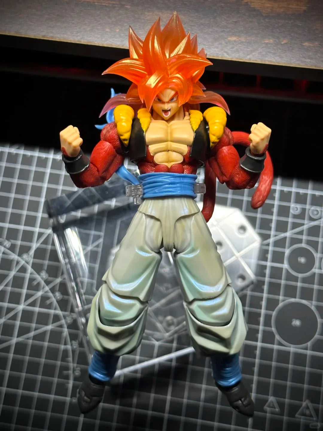 In Stock KAMIONE Tonsenarttoys Dragon Ball Gogeta Figure GT Super Saiyan 4 SSJ4 Gogeta Anime Action Figures Toys Gifts