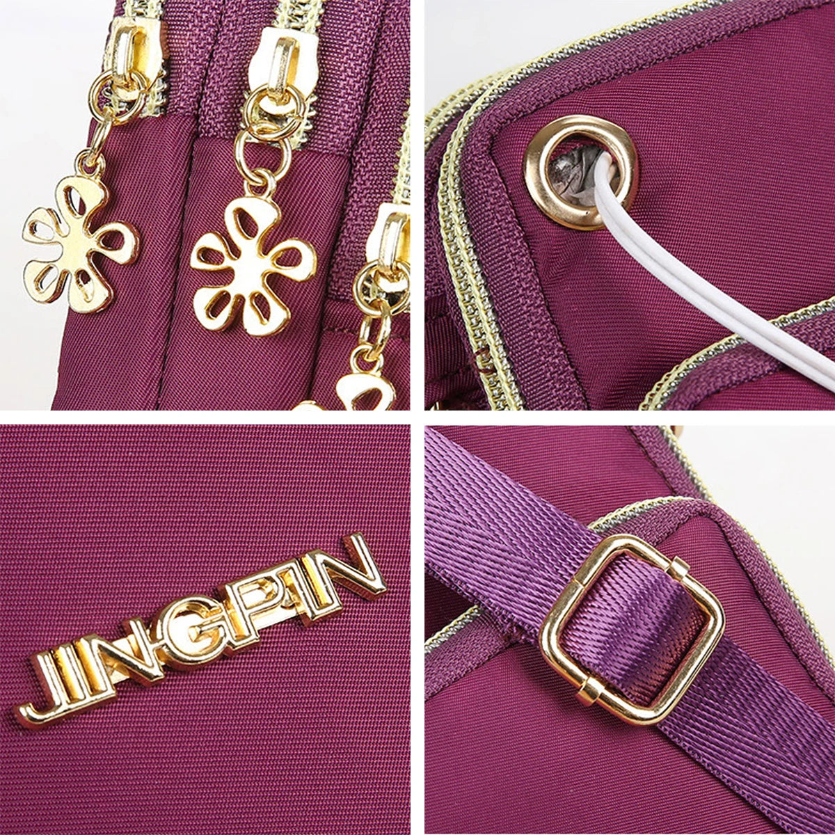 Women's Mini Crossbody Phone Bag – Flap Shoulder & Neck Pouch