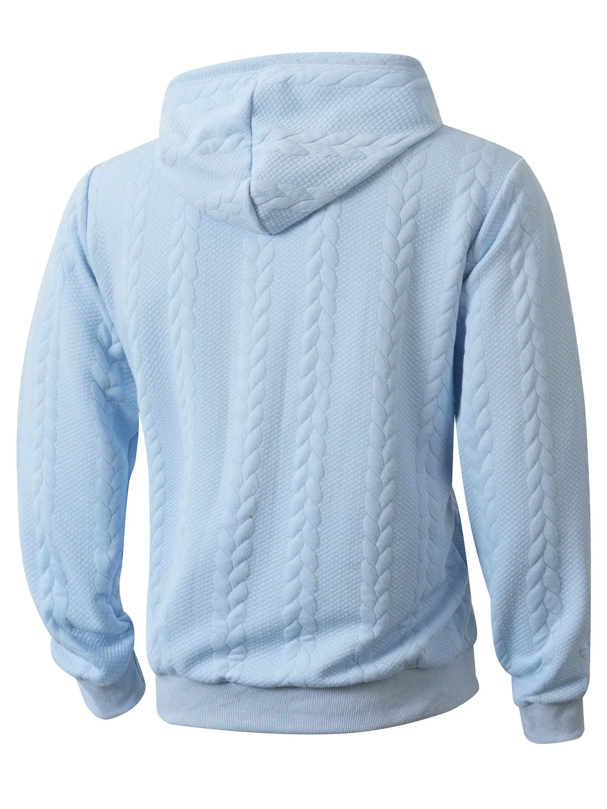 Men's Knit Zip-Up Hoodie