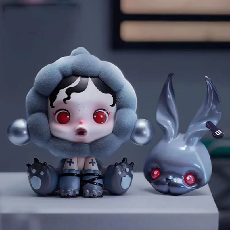 Pop Mart Skullpanda The Mare of Animals Series Blind Box Guess Bag Mystery Box Toys Doll Cute Anime Figure Ornaments Gift