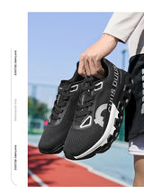 Men's Running Shoes Off-road Shoes Cushioning Jogging Non-Slip Breathable Mesh Luxury shoes Outdoor Couple Trainer Race Sneakers