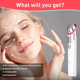 Age-R Booster H Skin Care Facial Home Beauty Device Facial Skin Care Tools Anti Aging Microcurrent Lift Face Care Therapy