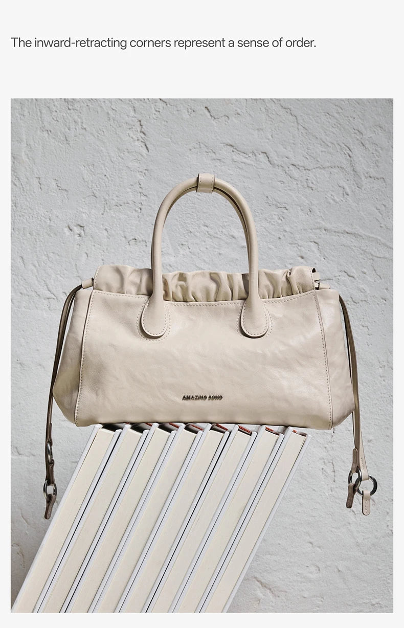 Amazing Song Cloud Hobo Bag – Genuine Leather Crossbody