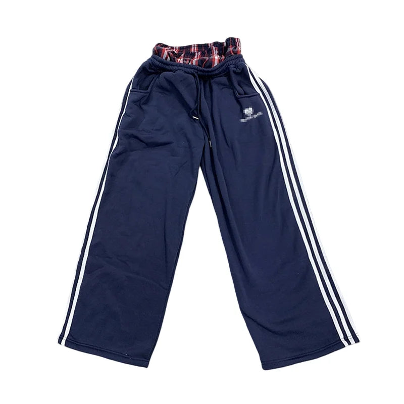 Women's Double-Waist Wide-Leg Pants