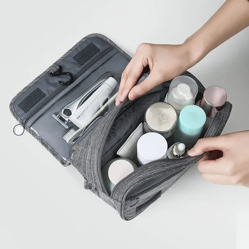 Hanging Travel Toiletry Bag with Zipper