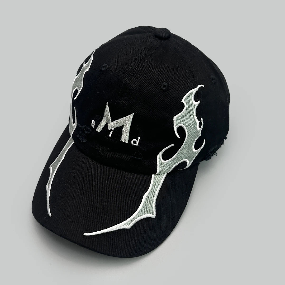Flame Blade Embroidered Baseball Cap | Unisex