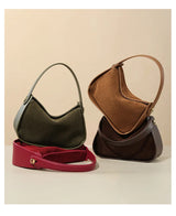 2025 New Suede Leather Crossbody Bag Unique Design Shoulder Pack Women Work Commuting Handbag Urban Beauty Box Tote Messenger