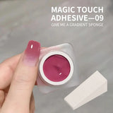 20 Colors Pat Painting Gel Nail Polish Set With Sponge Gradient Semi Permanent Soak Off UV LED Nail Art Gel Varnishes For Nails