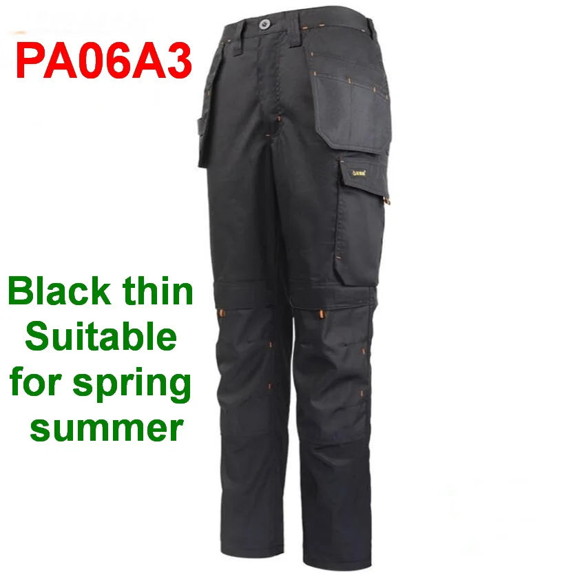 Men's Multi-Pocket Straight-Leg Cargo Pants