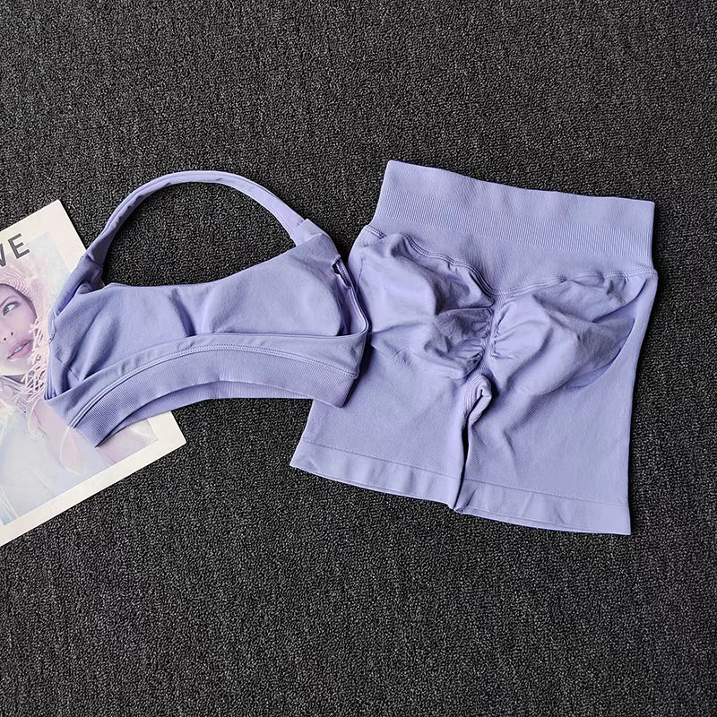 Women’s Seamless Yoga & Workout Set