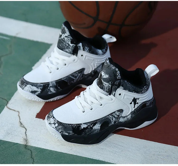 Boys' Pro-Performance Basketball Sneakers
