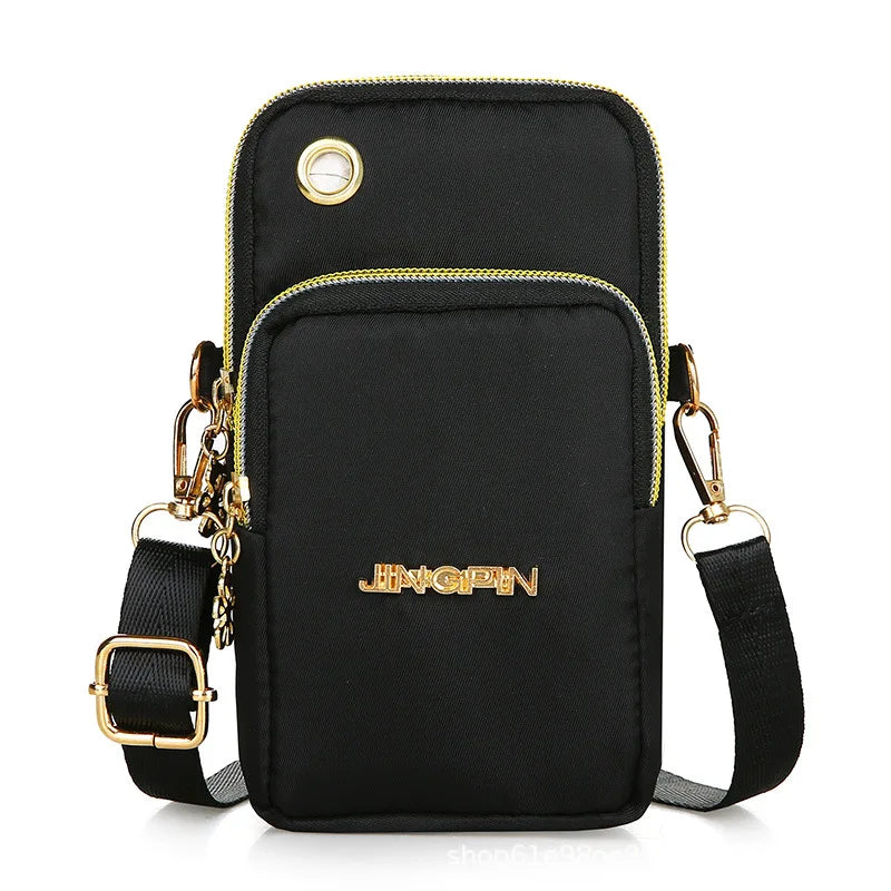 Women's Mini Crossbody Phone Bag – Flap Shoulder & Neck Pouch
