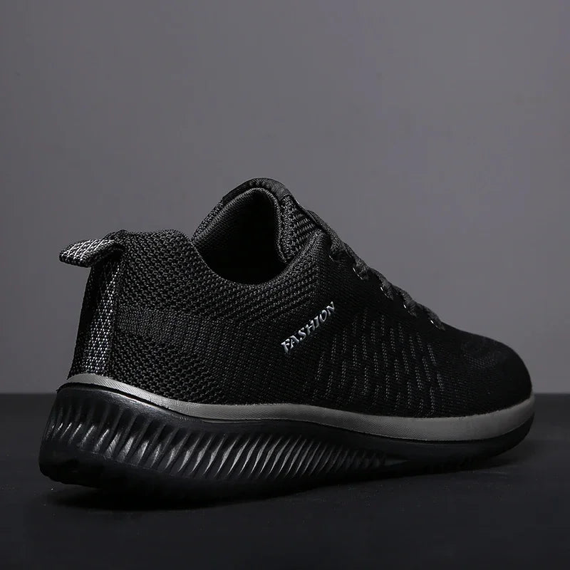 Men's Lightweight Knit Sneakers | Breathable Mesh Athletic Shoes