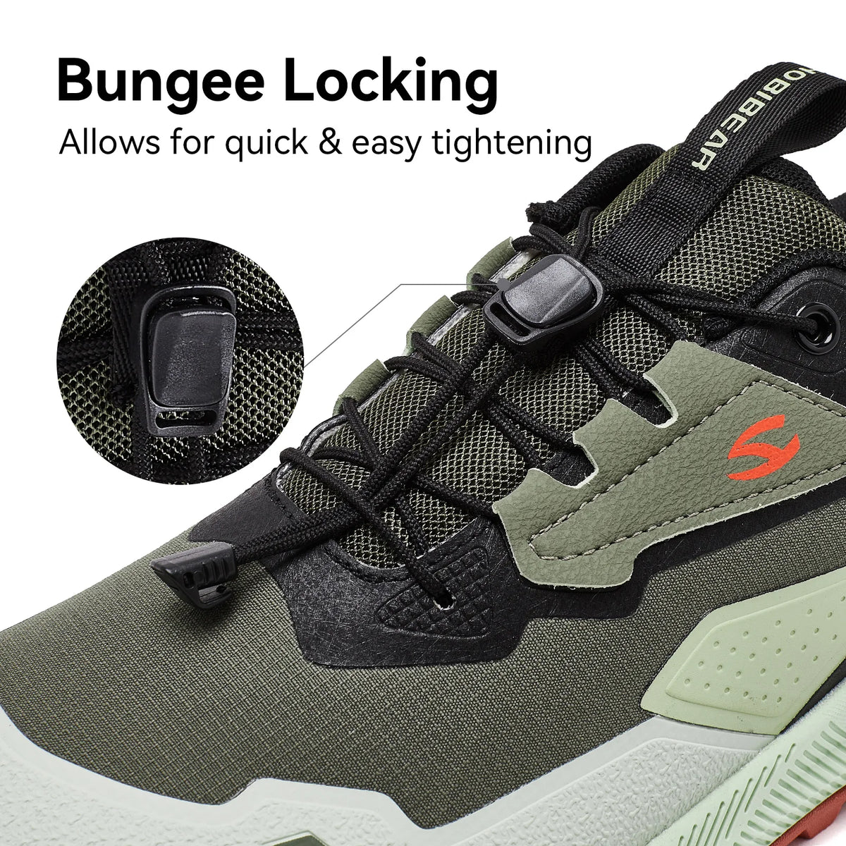 HOBIBEAR Unisex Lightweight Breathable Running Sneakers