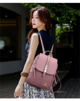 Luxury Vintage Leather Backpack