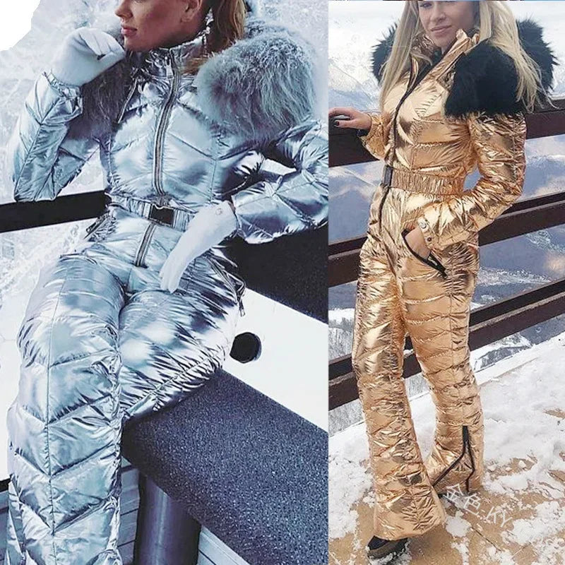Women’s Insulated One-Piece Ski Suit