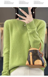 Women's Merino Wool Crew Neck Sweater
