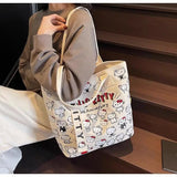Hello Kitty Large Capacity Handbag & Backpack