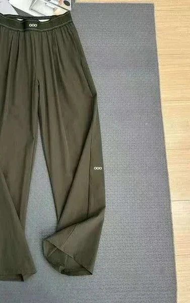 Women's High-Waist Wide-Leg Casual Pants