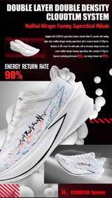 IRUNSVAN T800 Carbon Plate Sports Shoes Professional Marathon Racing Running Shoes for Man Cushioning Trainers Outdoor Athletic