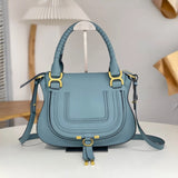 Vintage Suede Saddle Bag – Crossbody & Shoulder Tote for Women
