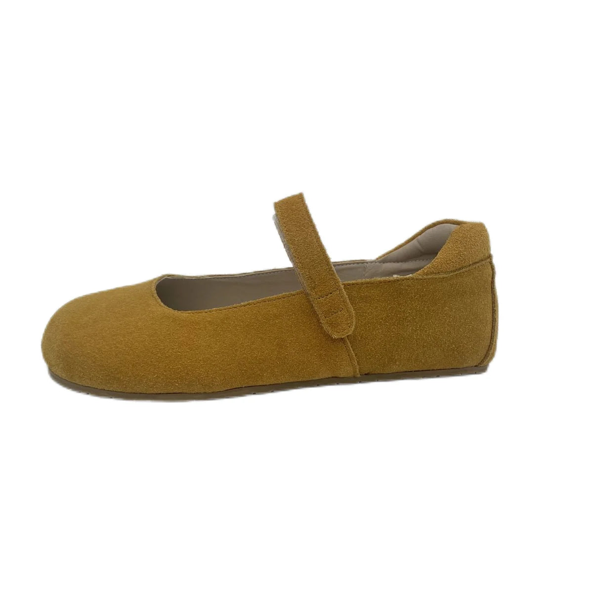 Tipsietoes 2026 Sprinng Autumn Barefoot Cow Suede Genuine Leather Women Ballerina With Zero Drop Flat Soft Sole Wider Toe Box