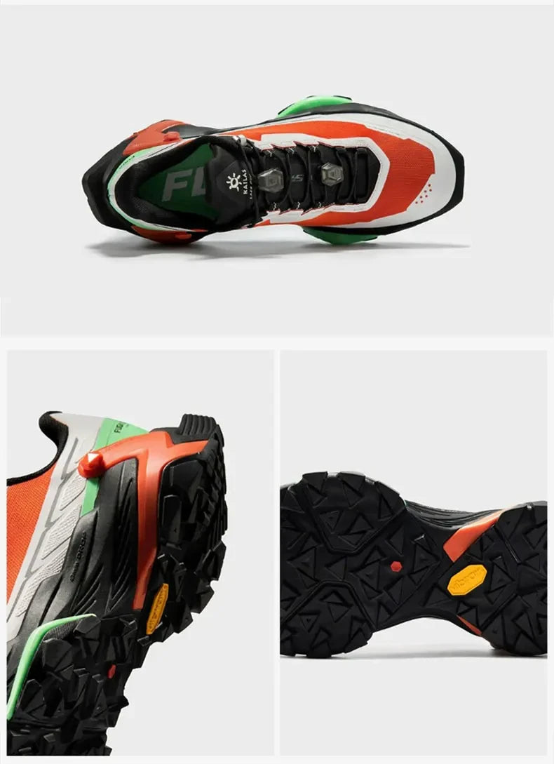 KAILAS FUGA DU Trail Running Shoes Men's Sandproof Powerful Grip Anti-slip Outdoor Breathable Sneakers Athletic Shoes KS2413111