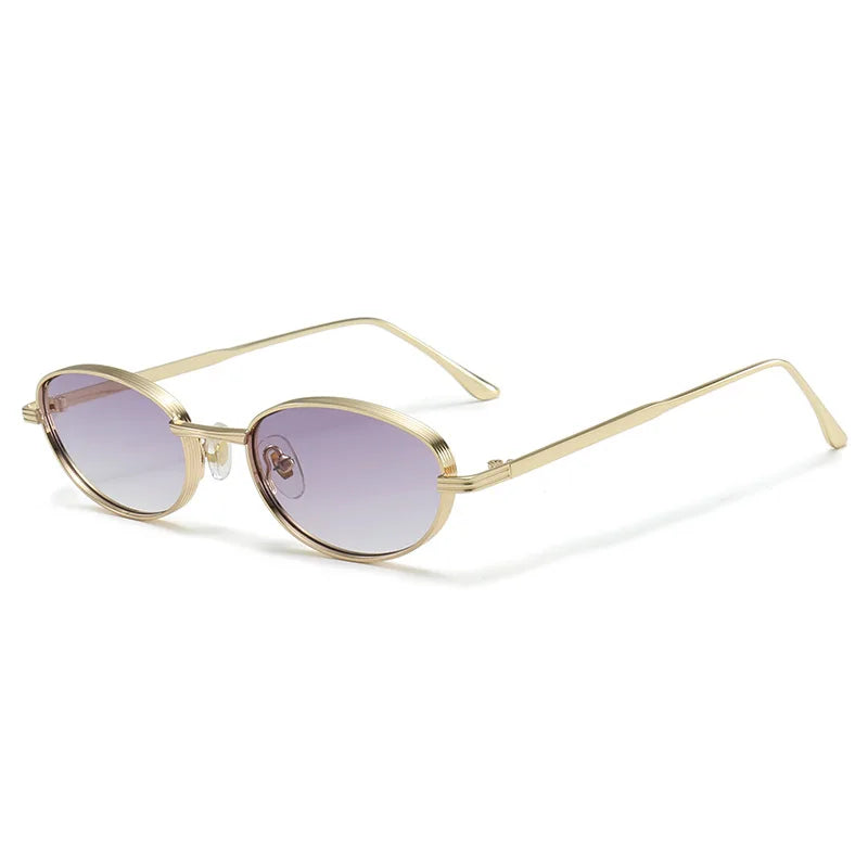 DDDLONG Fashion Small Round Retro Sunglasses Women Classical Vintage Punk Sun Glasses For Men Eyewear Outdoor Shades D609