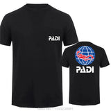 Men's Scuba Diving Cotton Crew Neck T-Shirt
