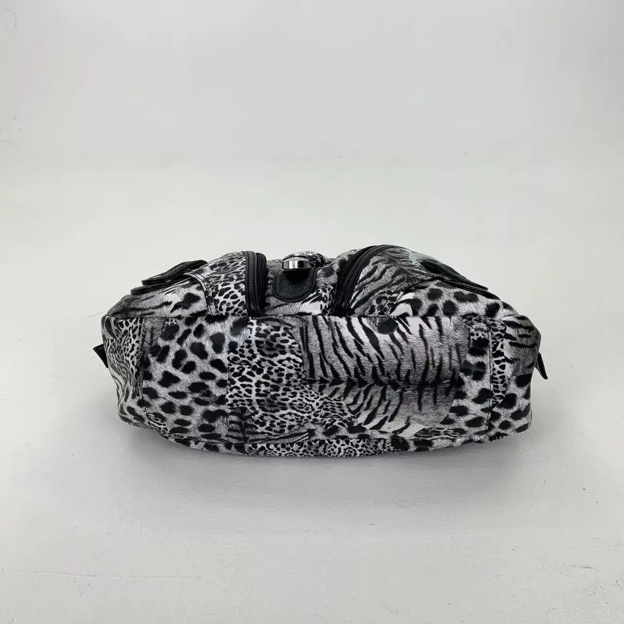 Y2K Leopard Print Shoulder Bag – Vintage Maillard Style
