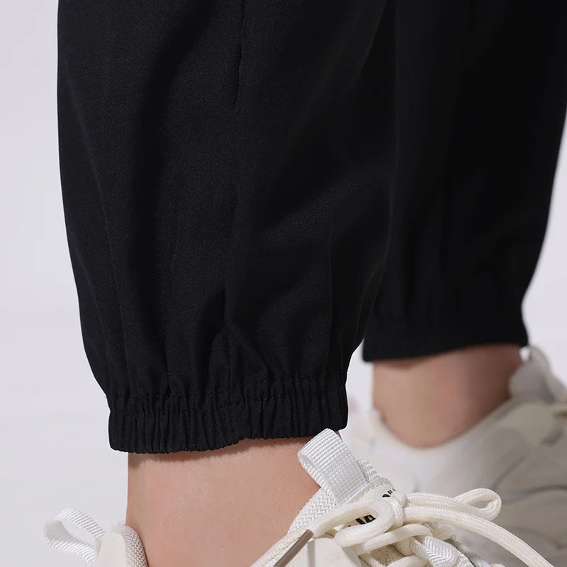 Women's Ankle-Length Harem Pants with Pockets