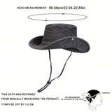 Wide-Brim Cotton Bucket Hat – Sun Protection & Style