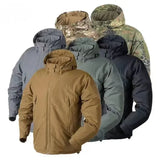 Men's Tactical Winter Down Jacket – Waterproof Outdoor Parka