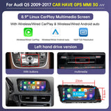 Audi Q5 2009–2017 CarPlay & Android Auto Touchscreen
