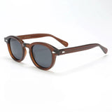 Johnny Depp Polarized Sunglasses Men Sun Glasses Woman Luxury Brand Vintage Acetate Frame Goggles