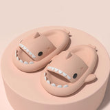Summer Shark Slippers EVA Flip Flops Unisex Non-Slip Indoor Outdoor Slides Cute Beach Shoes for Men Women Girls Boys