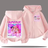 Demon Hunters Kids' Hooded Zip Jacket