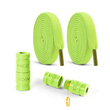 8mm Elastic No-Tie Shoelaces with Button Lock