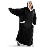 Oversized Hooded Blanket Robe