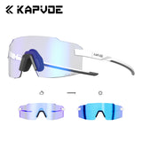 Kapvoe Fashion Sunglasses for Men Photochromic Runnning Glasses Light-Weight Cycling Glasses Bike Women UV400 Hiking Eyewear