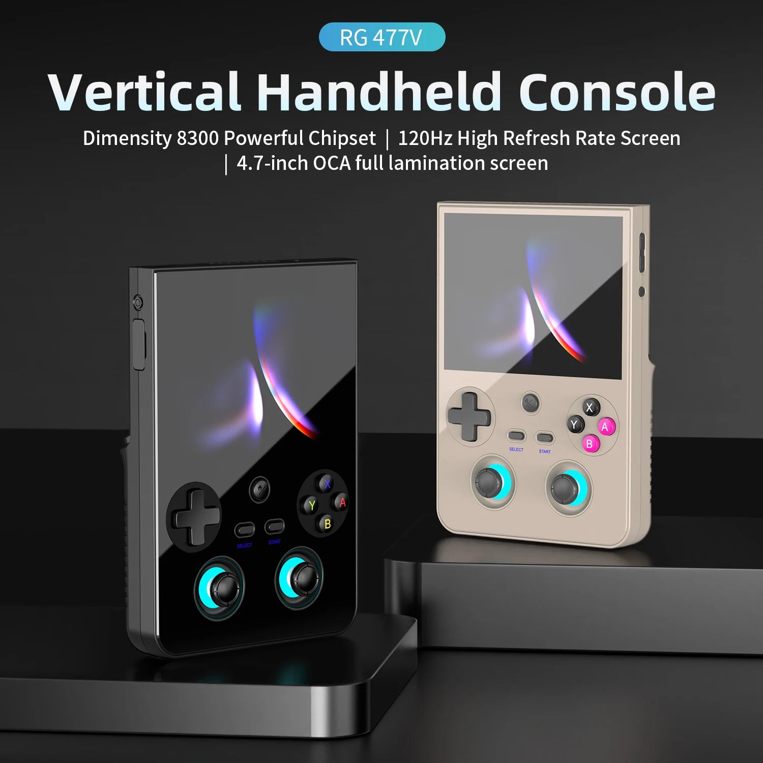 Anbernic RG477V Retro Handheld Console | Android 14 | 4.7" 120Hz