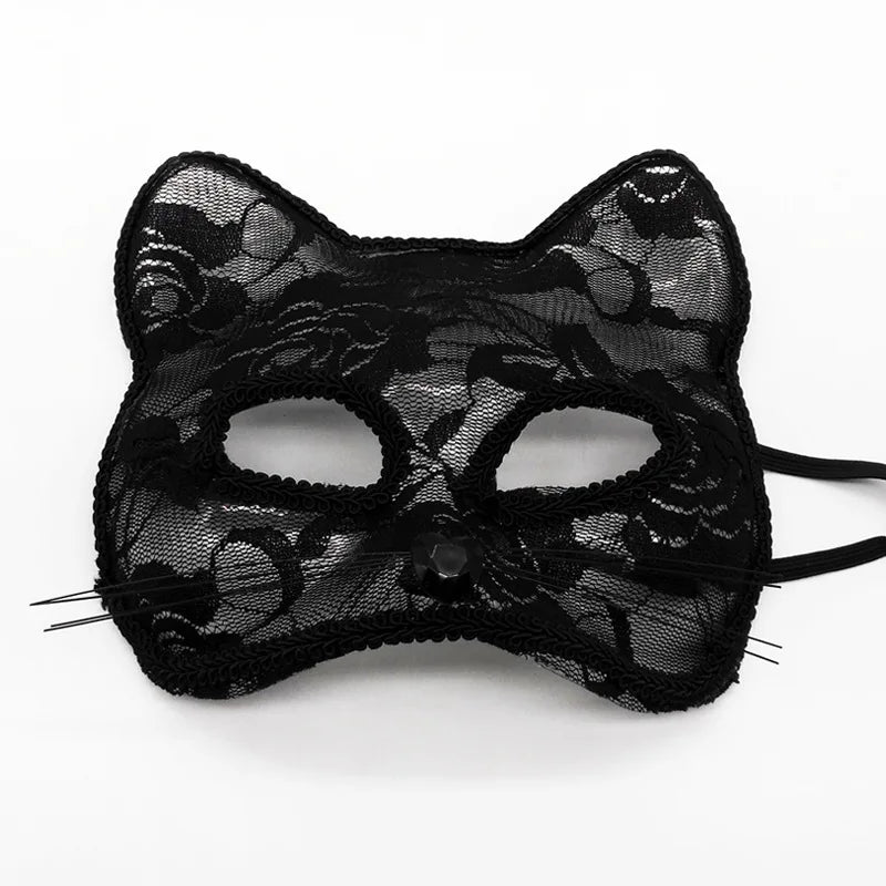 Elegant Lace Masquerade Mask