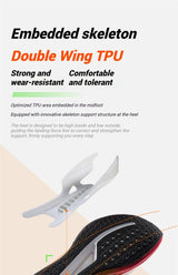 Xtep Men's Running Shoes 2000km 3.0 2025 Spring Lightweight Cushioned Wear-Resistant Training Jogging Sneakers 875119110032