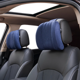Forbell Car Headrest Pillow Suede Fabric Car Neck Pillow Car Seat Pillow Rest Headrest Memory Foam Headrest Car Accessories